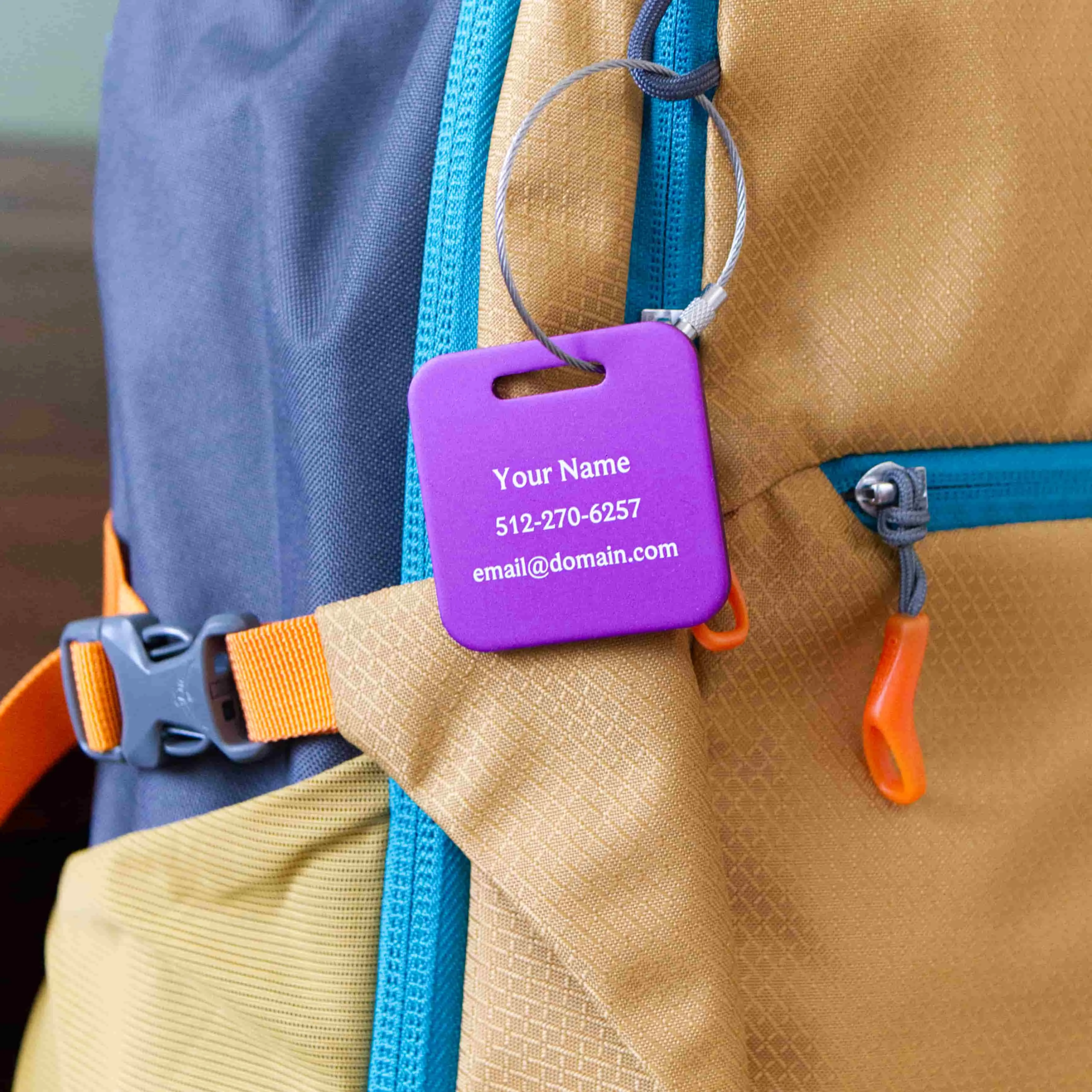 Custom METAL Tags - 3 Pack