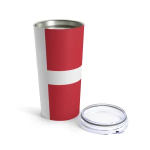 Danish Flag 20 oz Insulated Tumbler
