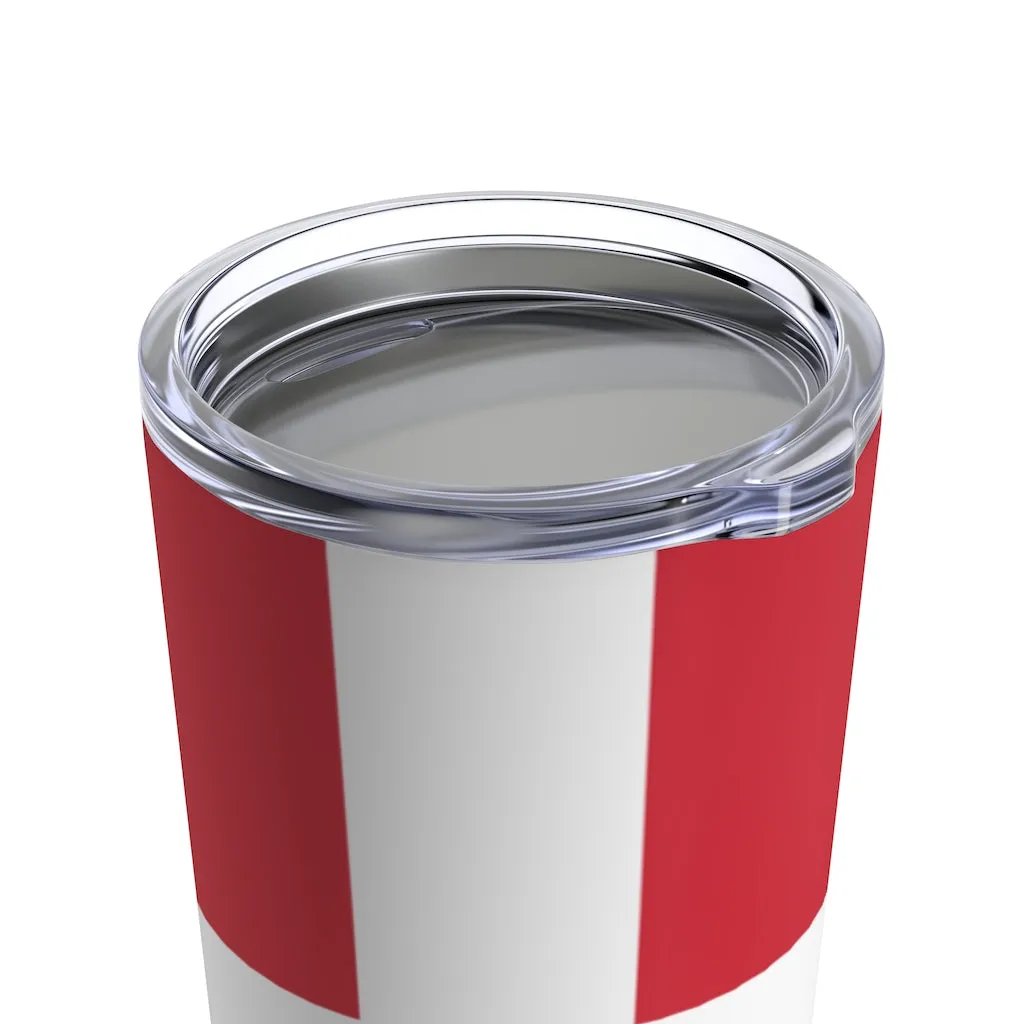 Danish Flag 20 oz Insulated Tumbler