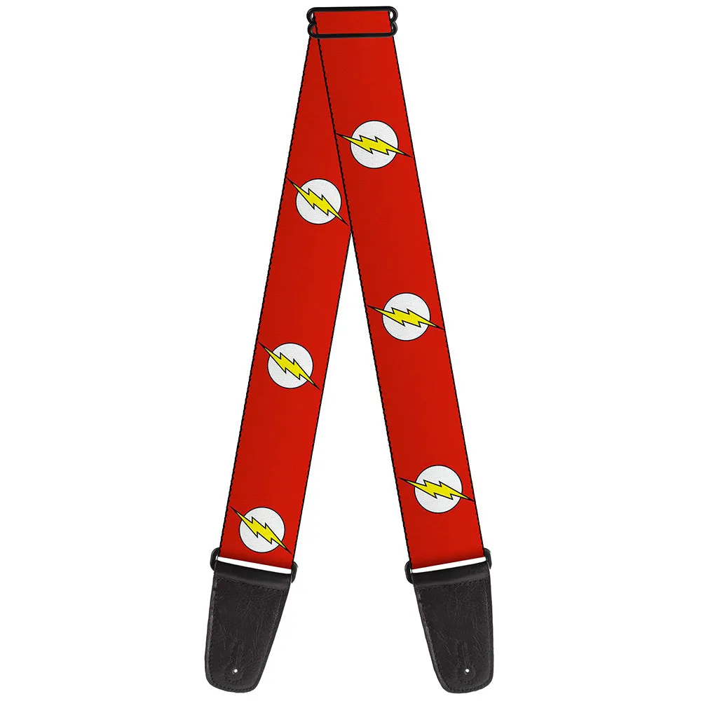 DC Comics Superhero THE FLASH Guitar Strap - Buckle Down