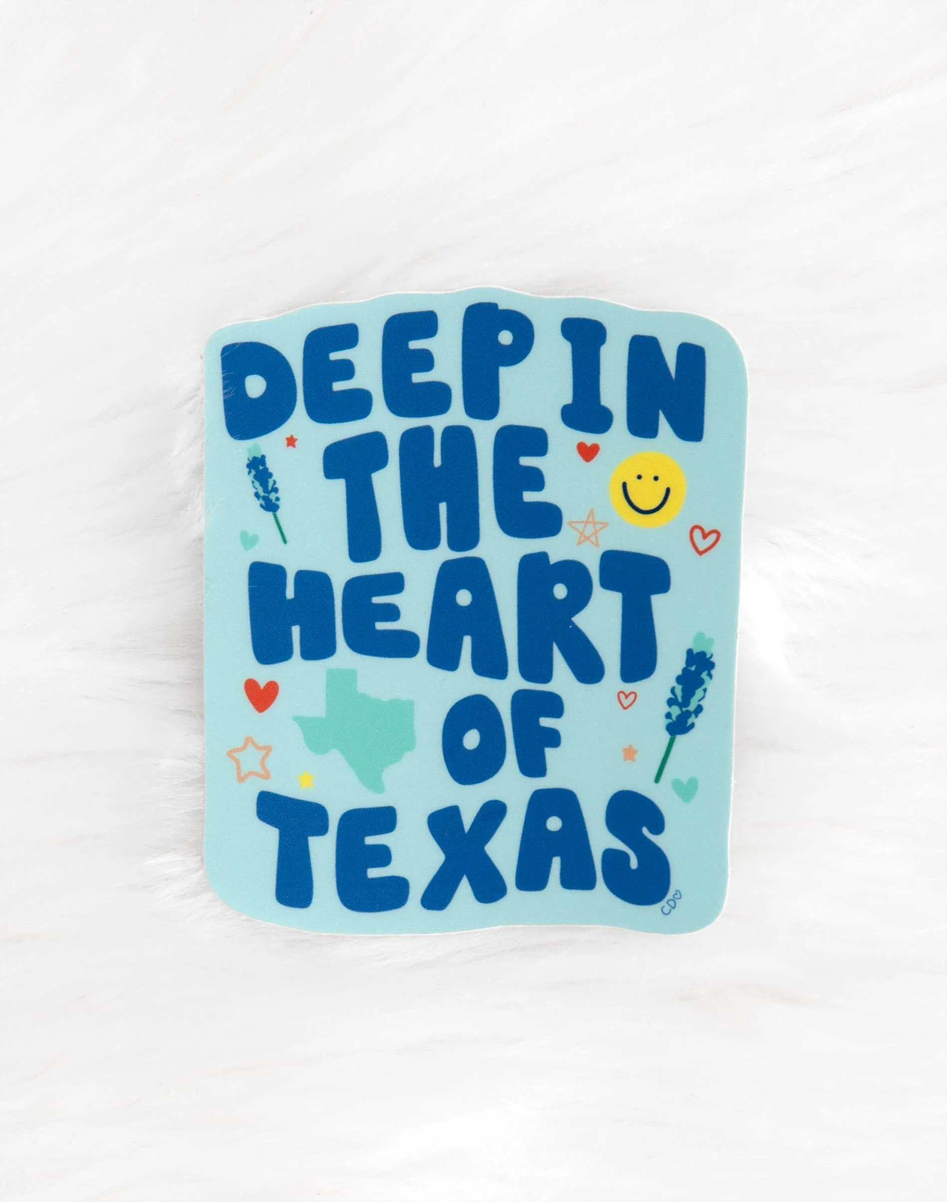 Deep in the Heart of Texas Decal Sticker