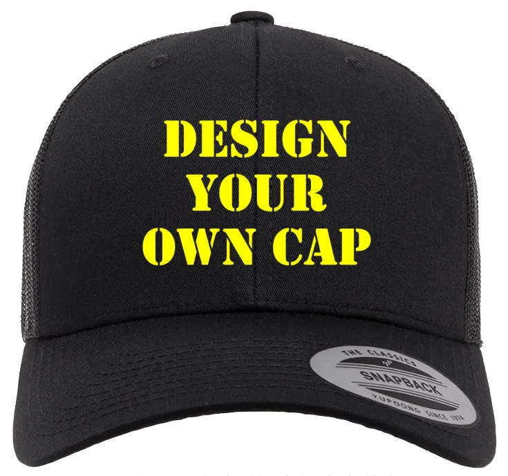 Design your own trucker cap