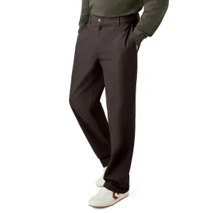 Dickies Jamie Foy Loose Straight Twill Pants - Dark Brown