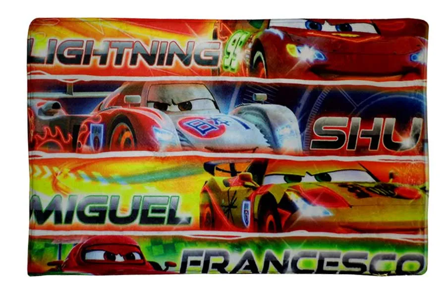 Disney Foam Mat Cars Racer Red