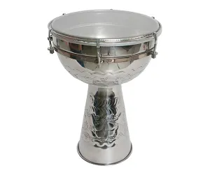 Doumbeck(Indian Drum)30cm.Emb.Nickel