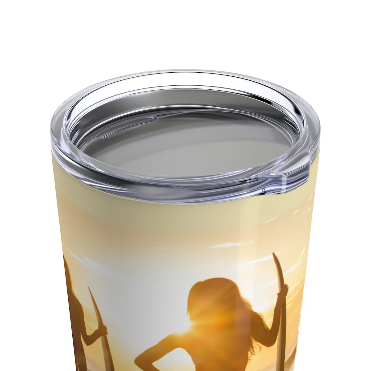 Dream A Dream/ No Weakness faded/ White/Tumbler 20oz