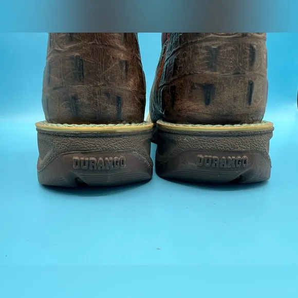 Durango Kid’s 8” Western Boot Square Toe - Size 2M DBT0233C