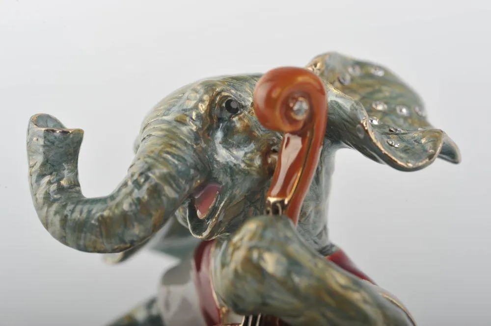 Elephant Playing the Cello
