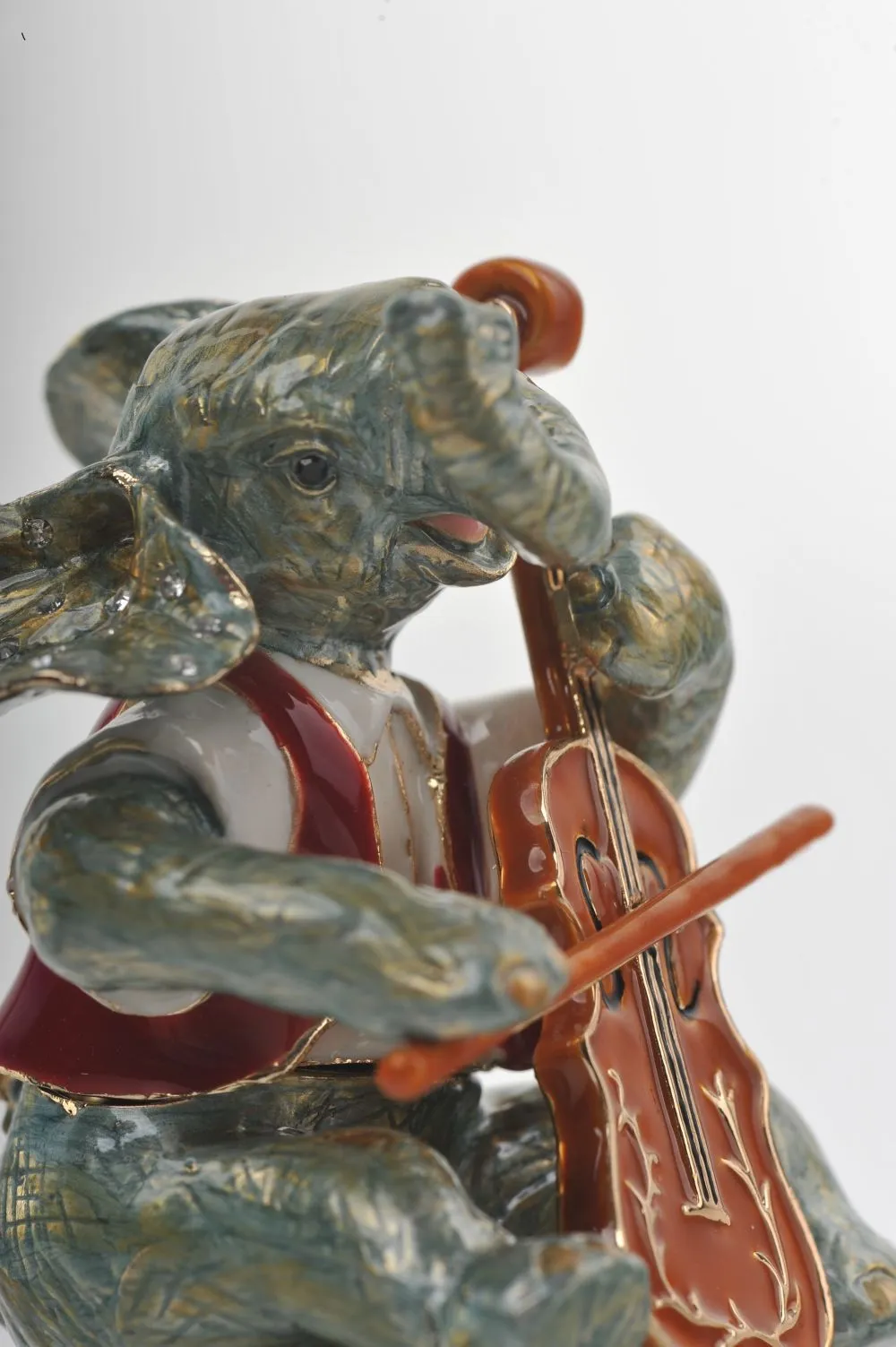 Elephant Playing the Cello