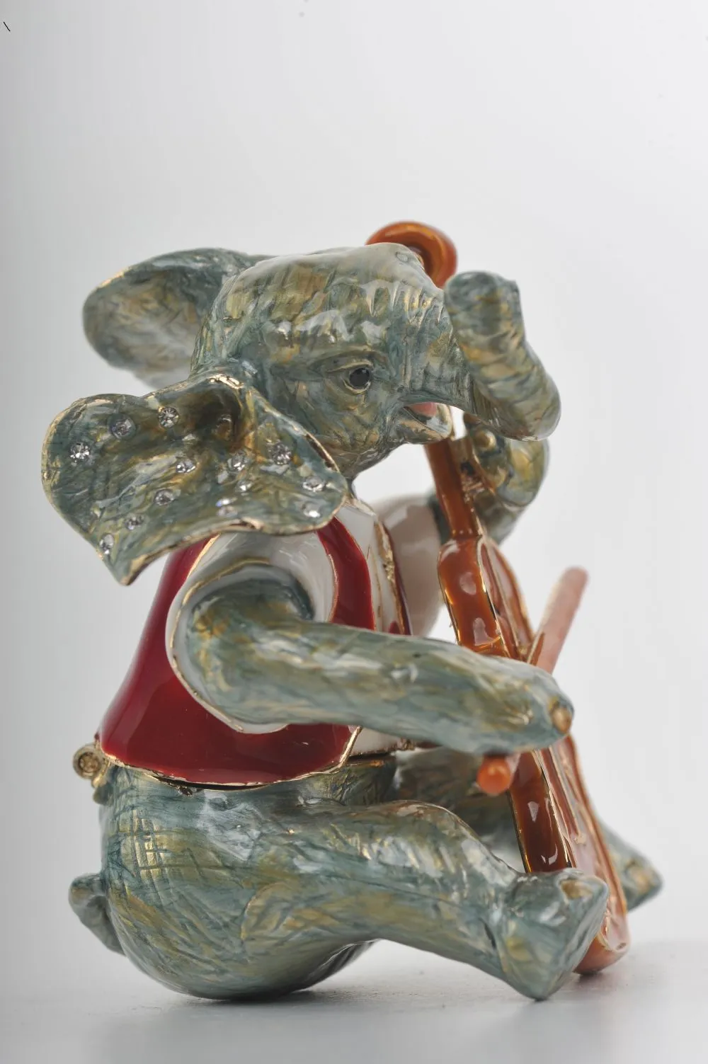 Elephant Playing the Cello