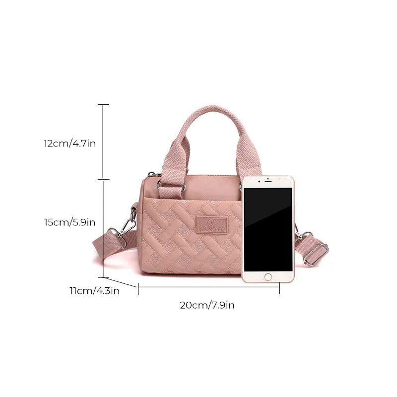 Embossed Canvas Bag