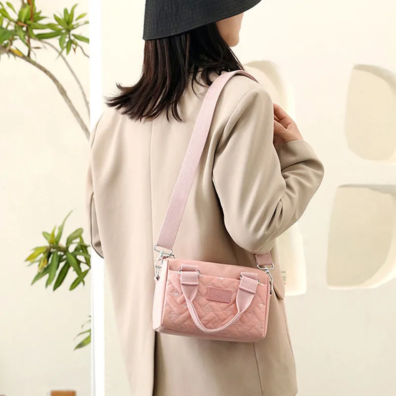 Embossed Canvas Bag