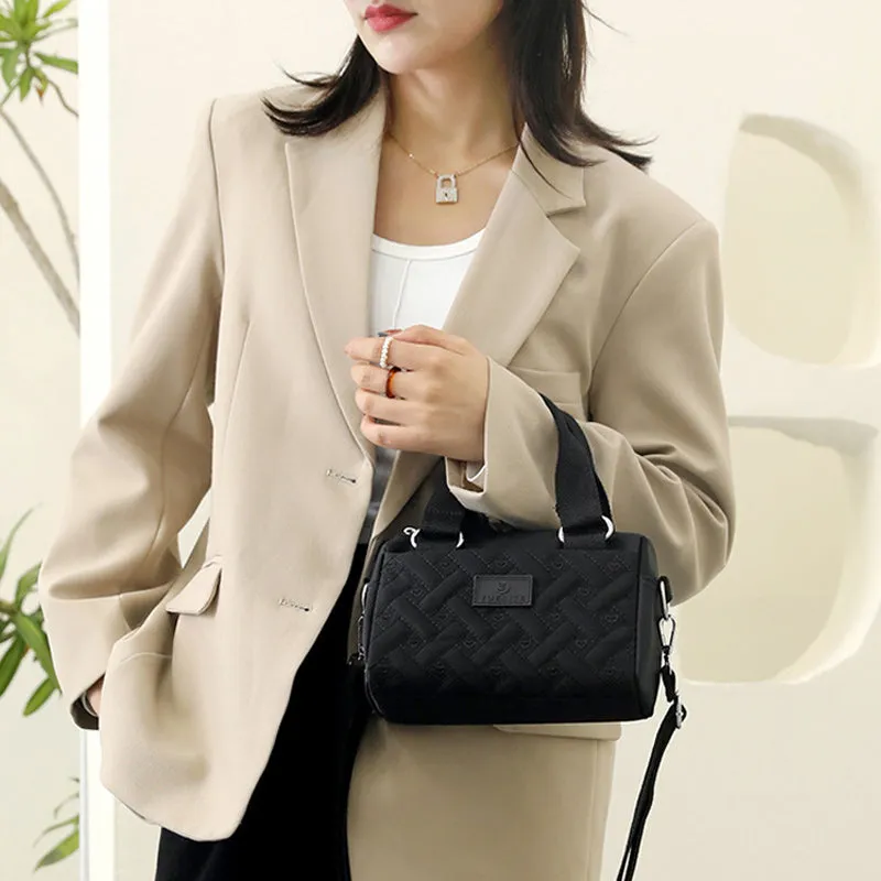 Embossed Canvas Bag
