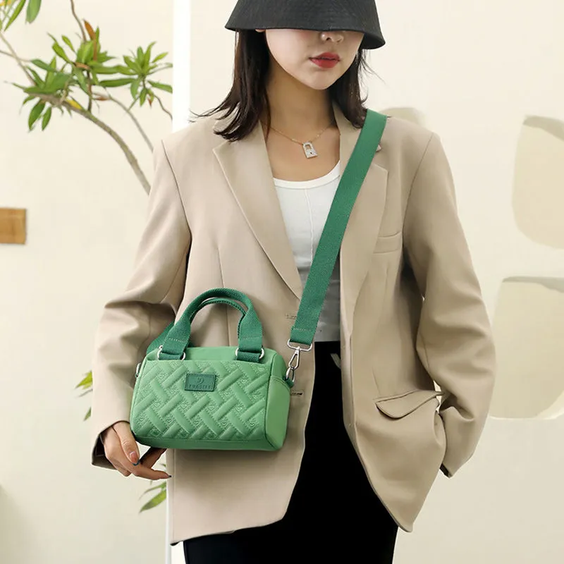 Embossed Canvas Bag