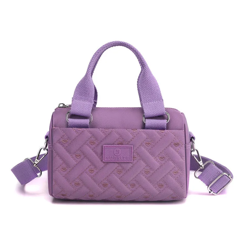 Embossed Canvas Bag
