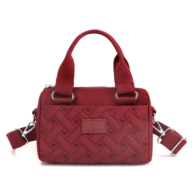 Embossed Canvas Bag