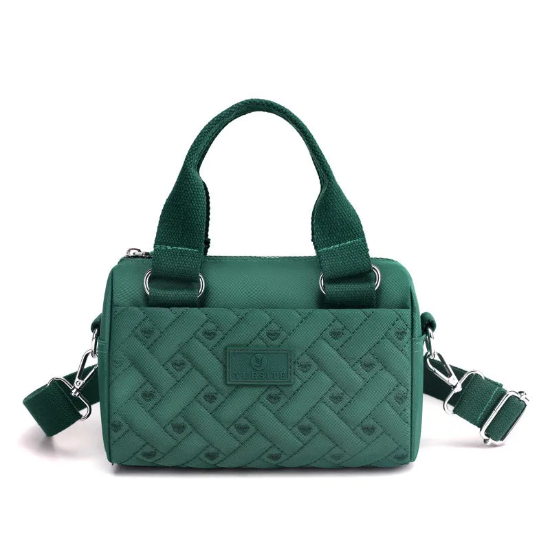 Embossed Canvas Bag