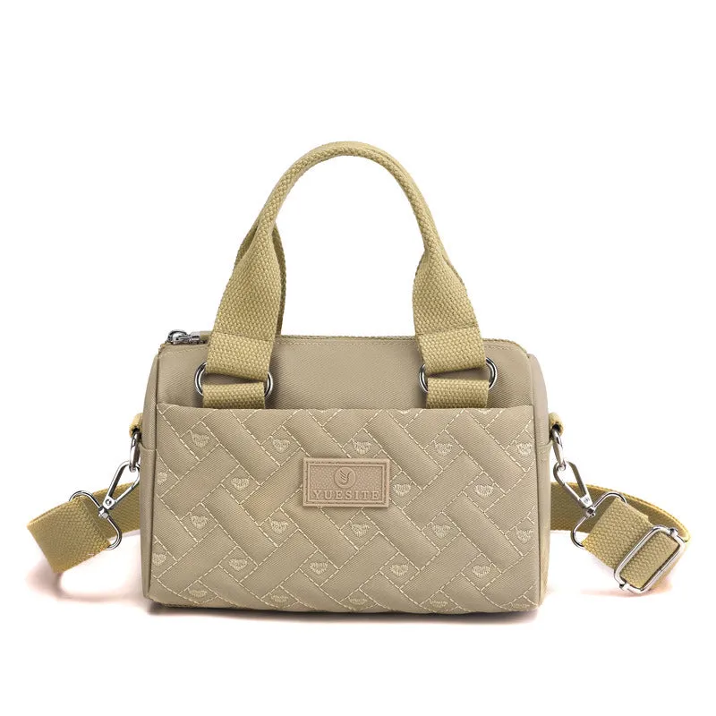 Embossed Canvas Bag