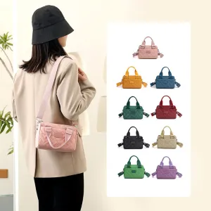 Embossed Canvas Bag