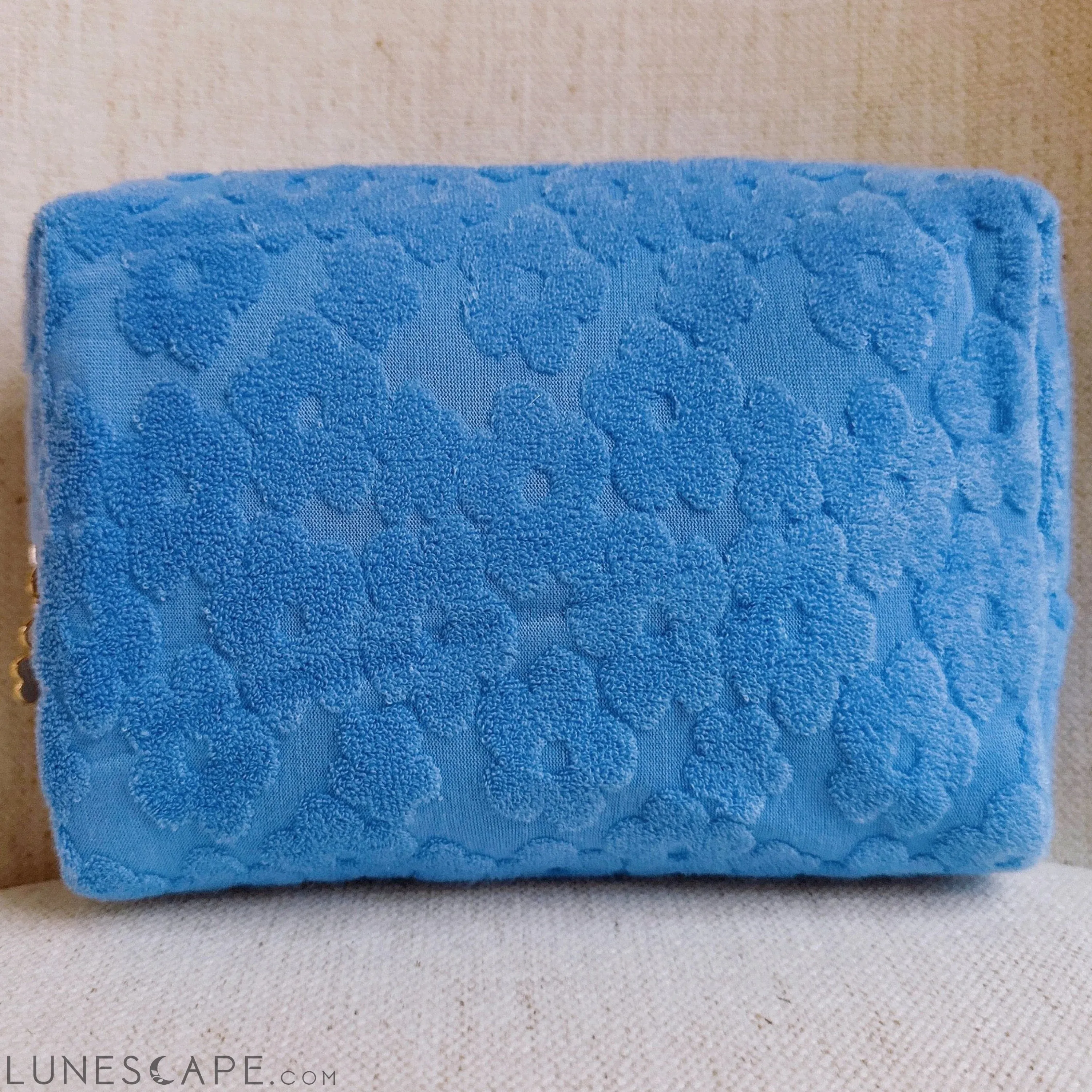 Embossed Daisy Blossom Cosmetic Case