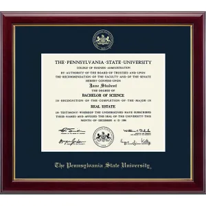 Embossed Gallery Penn State Diploma Frame