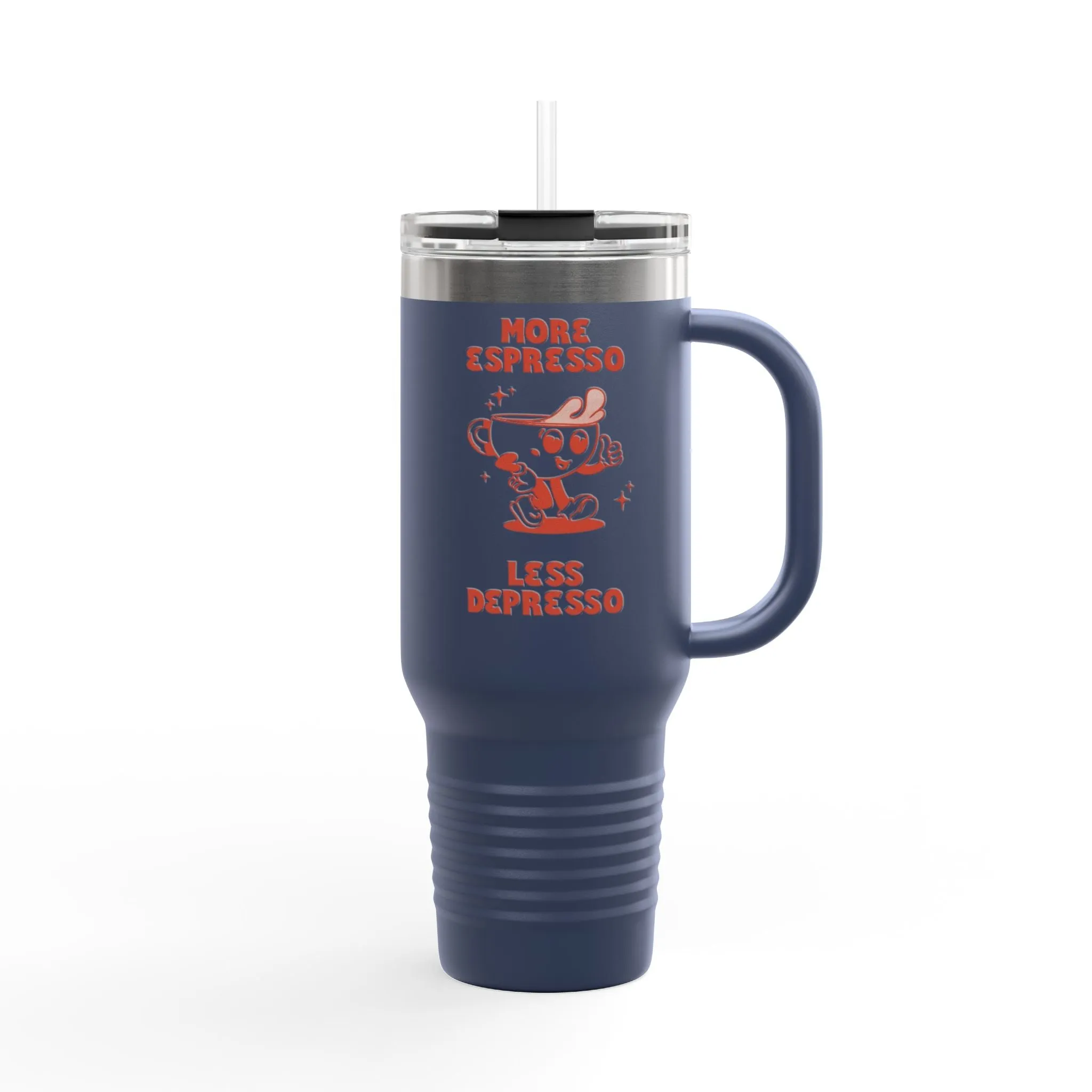 Espresso Depresso Insulated Travel Mug - 40oz