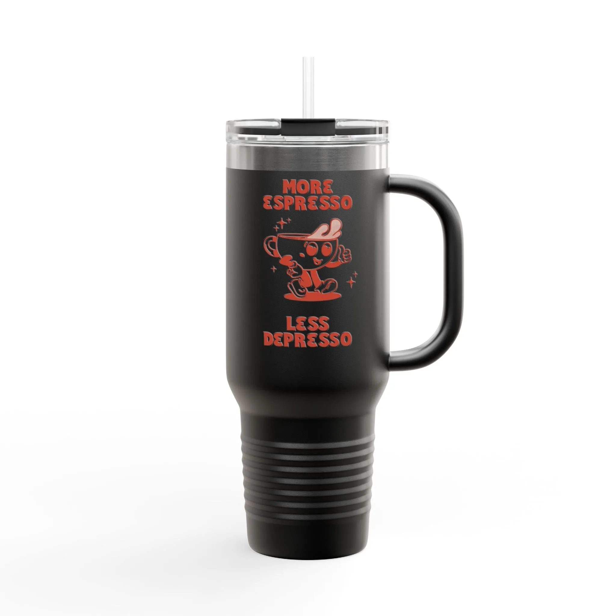 Espresso Depresso Insulated Travel Mug - 40oz