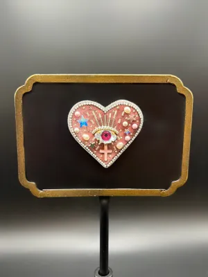 Evil Eye Brooch