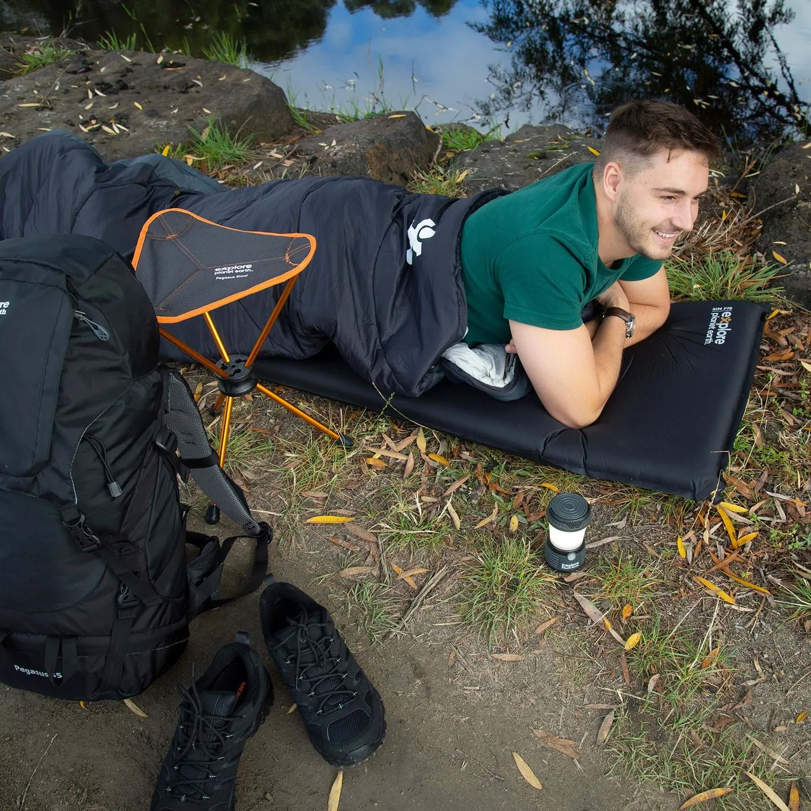 Explore Planet Earth - Travel X Pro Sleeping Bag