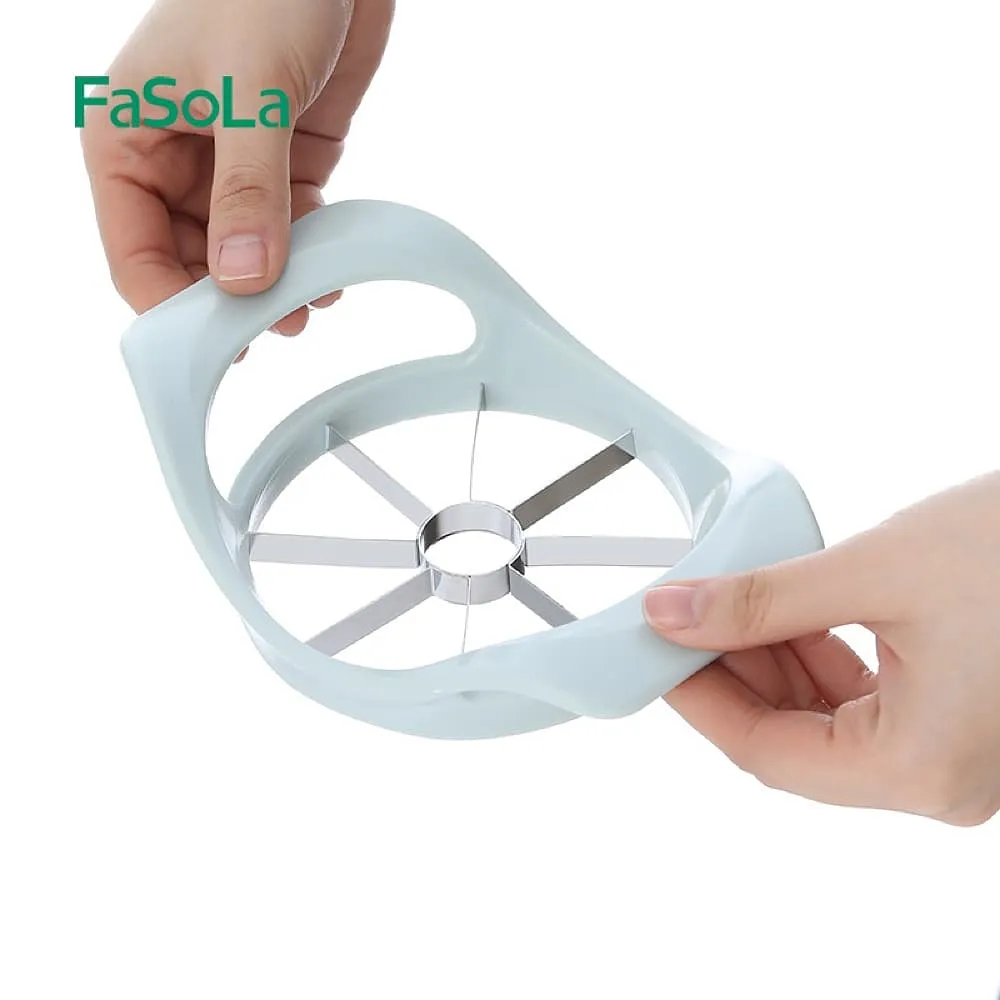 FaSoLa Flower-Shaped Multifunctional Fruit Corer and Slicer - Light Blue