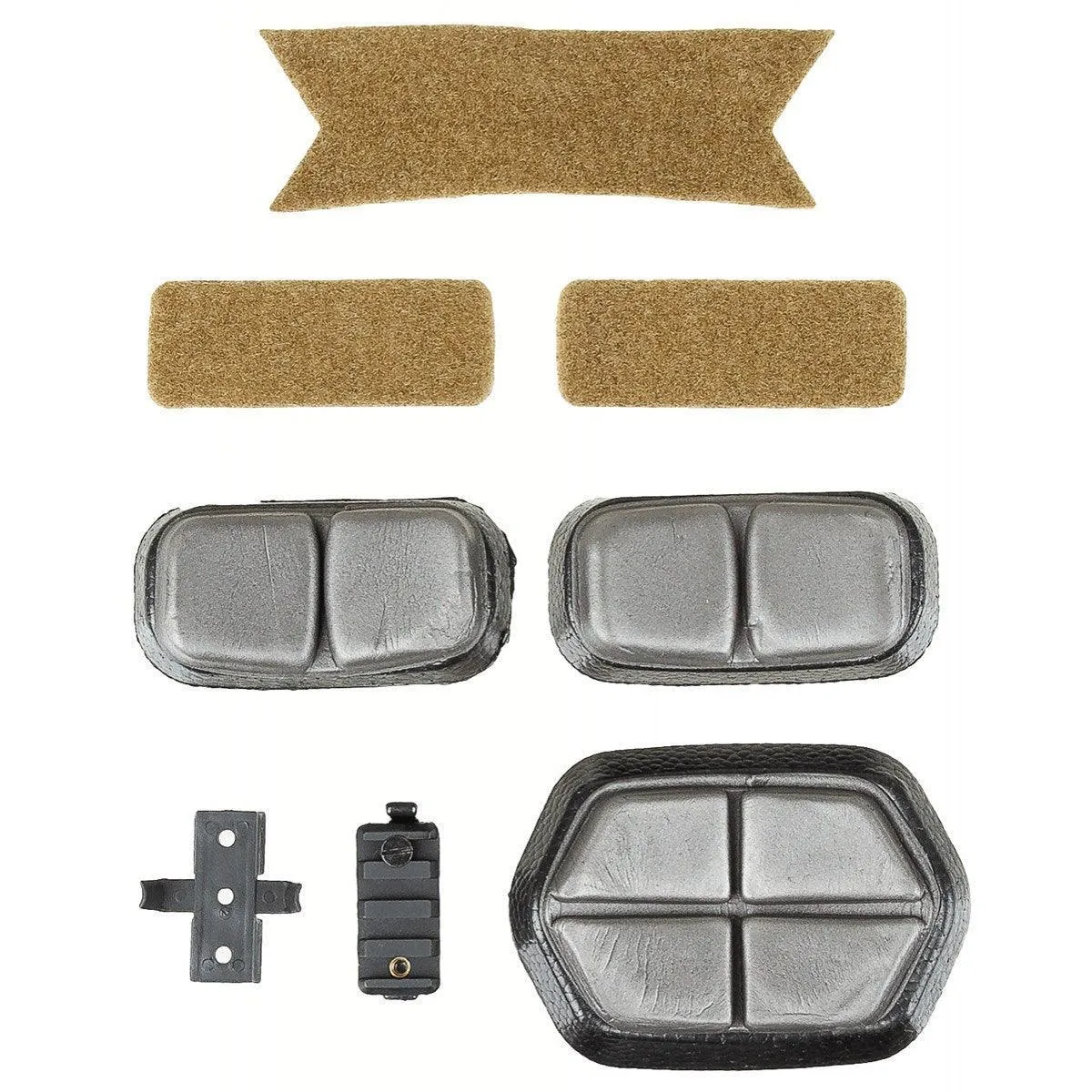 FAST paratrooper helmet kit, COYOTE