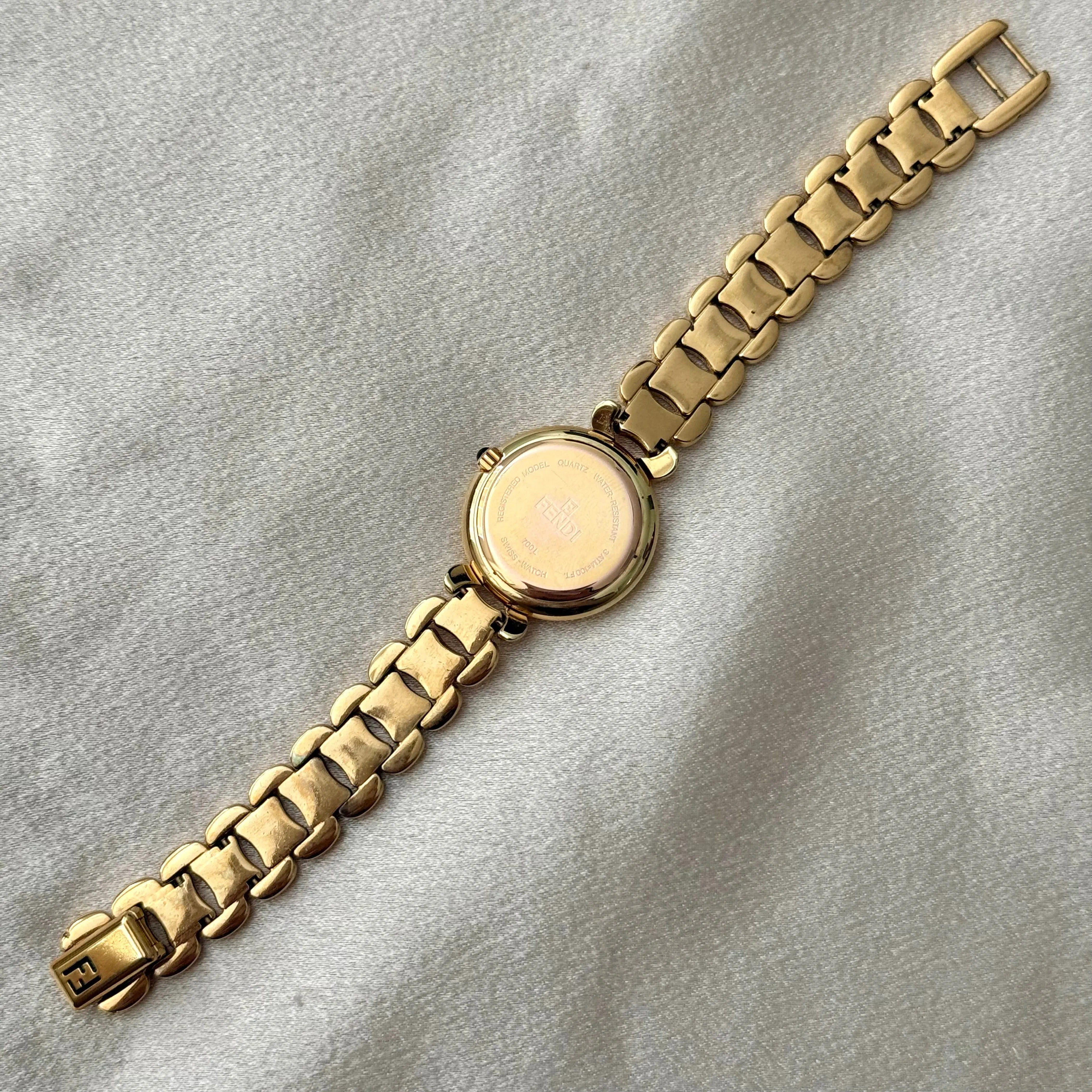 FENDI MOTHER-OF-PEARL WATCH