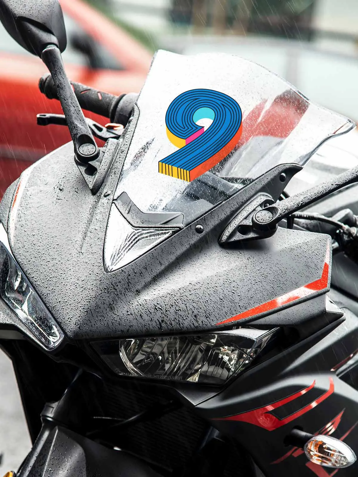 Five Number | Bike/Laptop/Car Sticker