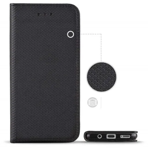 Flip Cover - Magnetyczne Etui Książkowe - Samsung Galaxy S23 FE - Czarny