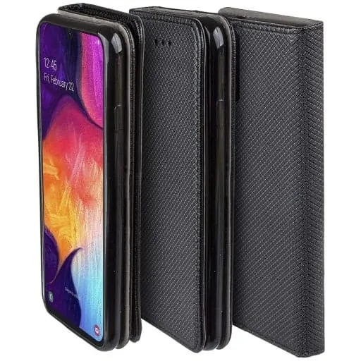 Flip Cover - Magnetyczne Etui Książkowe - Samsung Galaxy S23 FE - Czarny