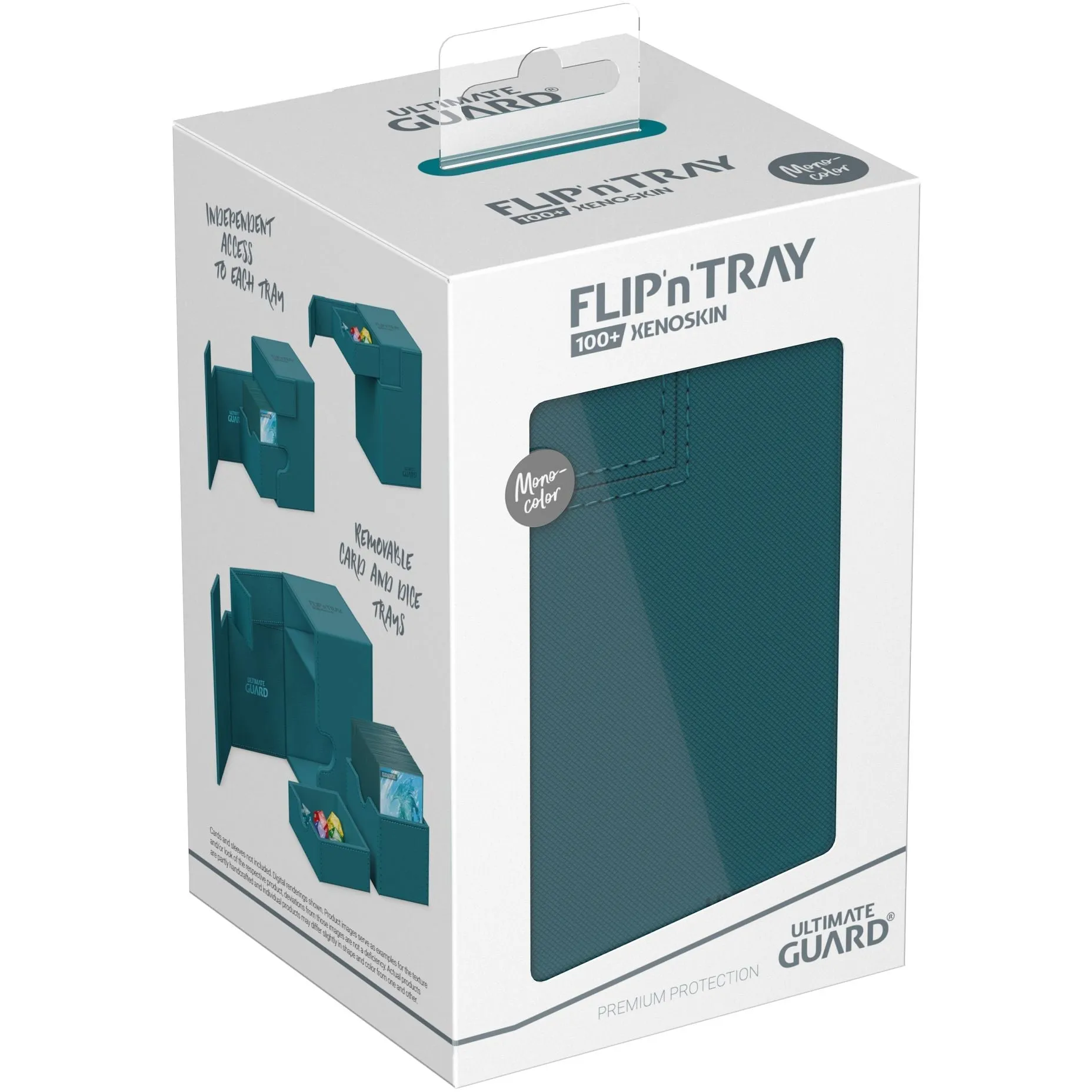 Flip'n'Tray Xenoskin 100  Petrol Monocolor