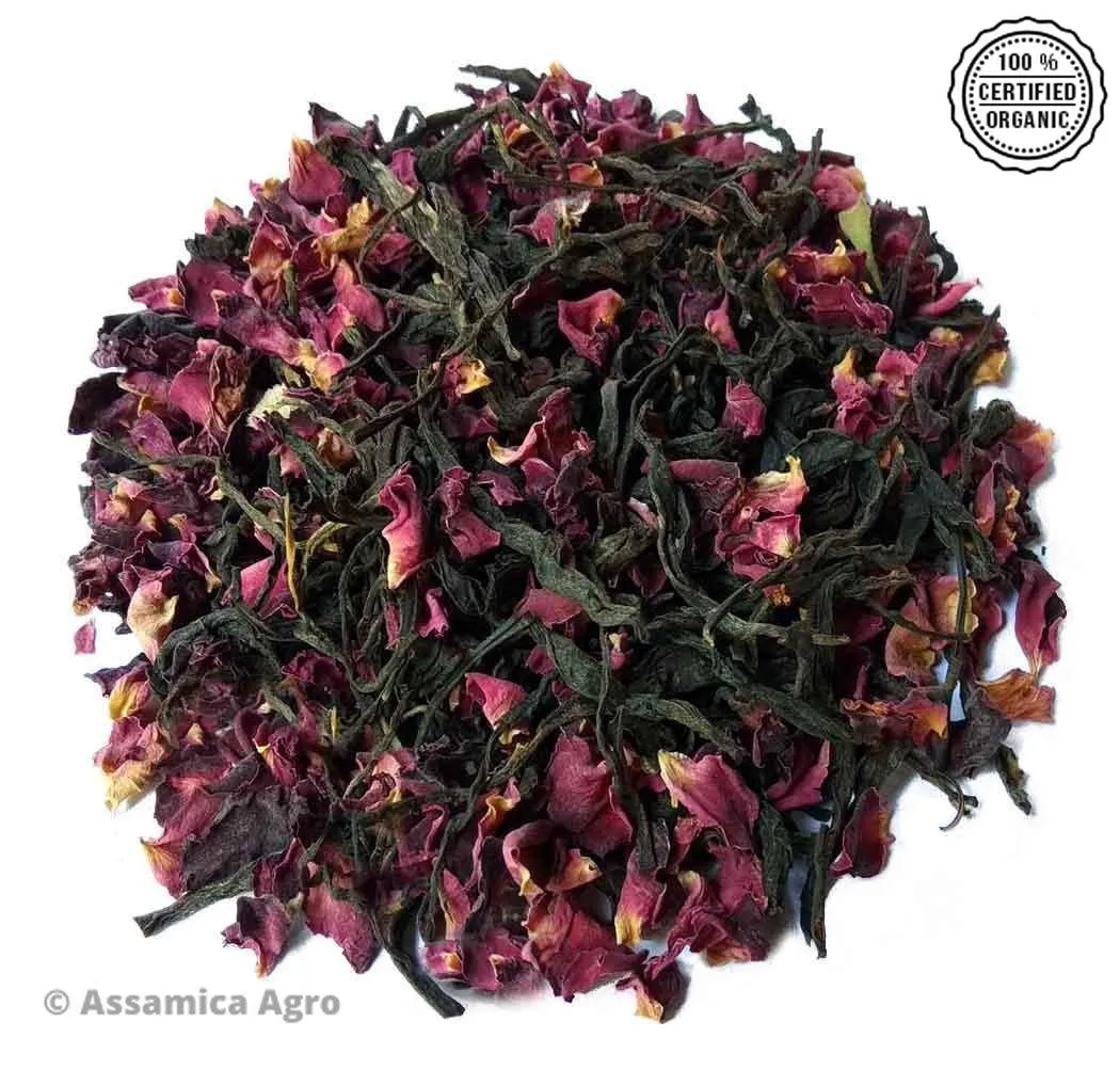 Flowery Rose Oolong-10 Tea Bags ( 3gm per tea bag)