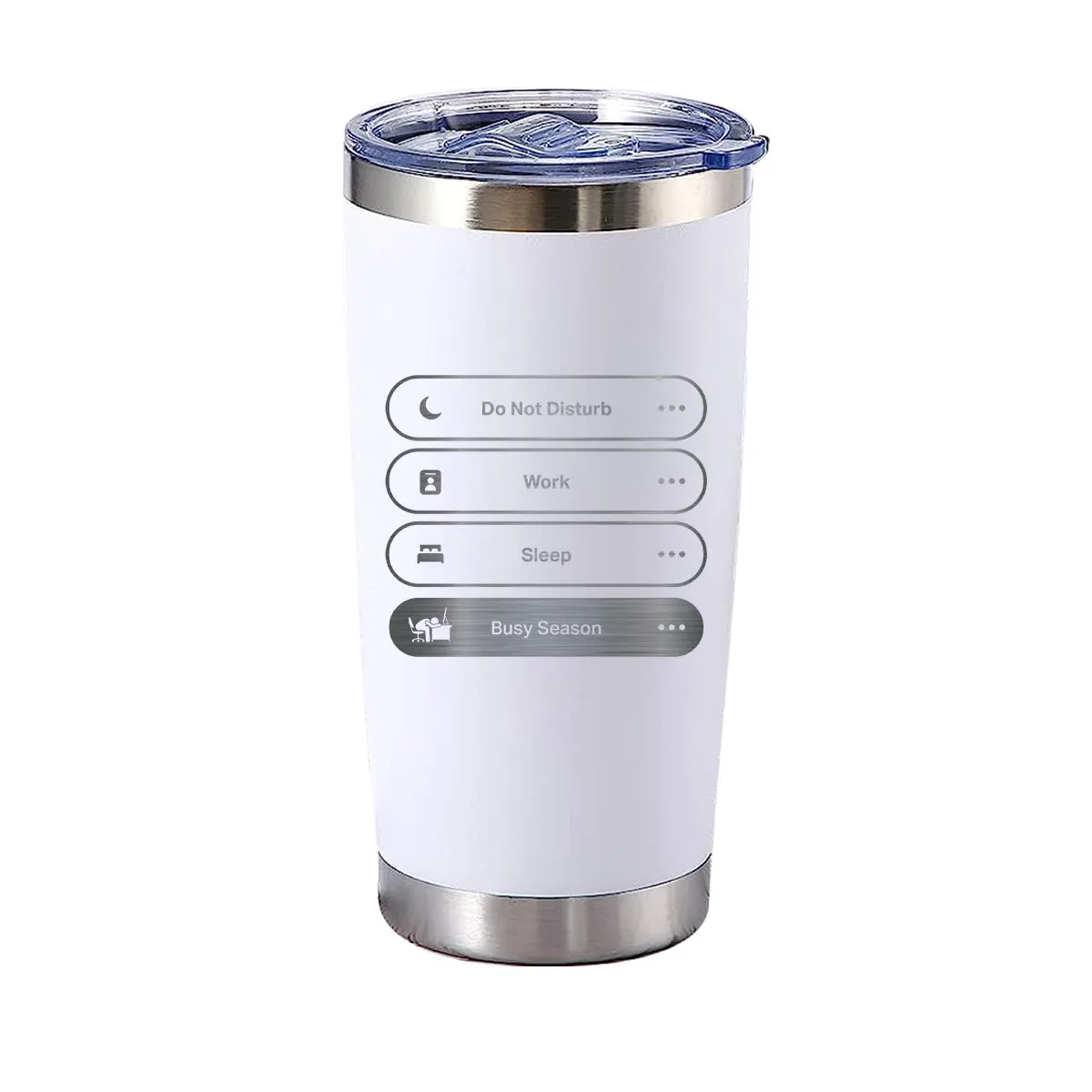 Focus Status - Busy Season Tumbler