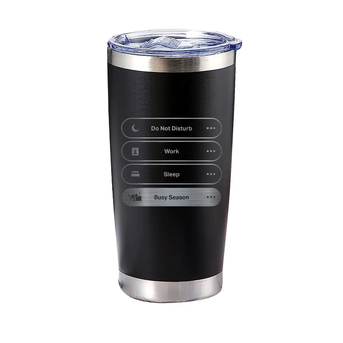 Focus Status - Busy Season Tumbler