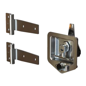 Folding T-Handle and 5" strap hinge kit
