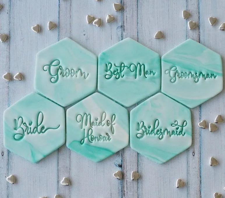 Fondant Embosser 'Bride'