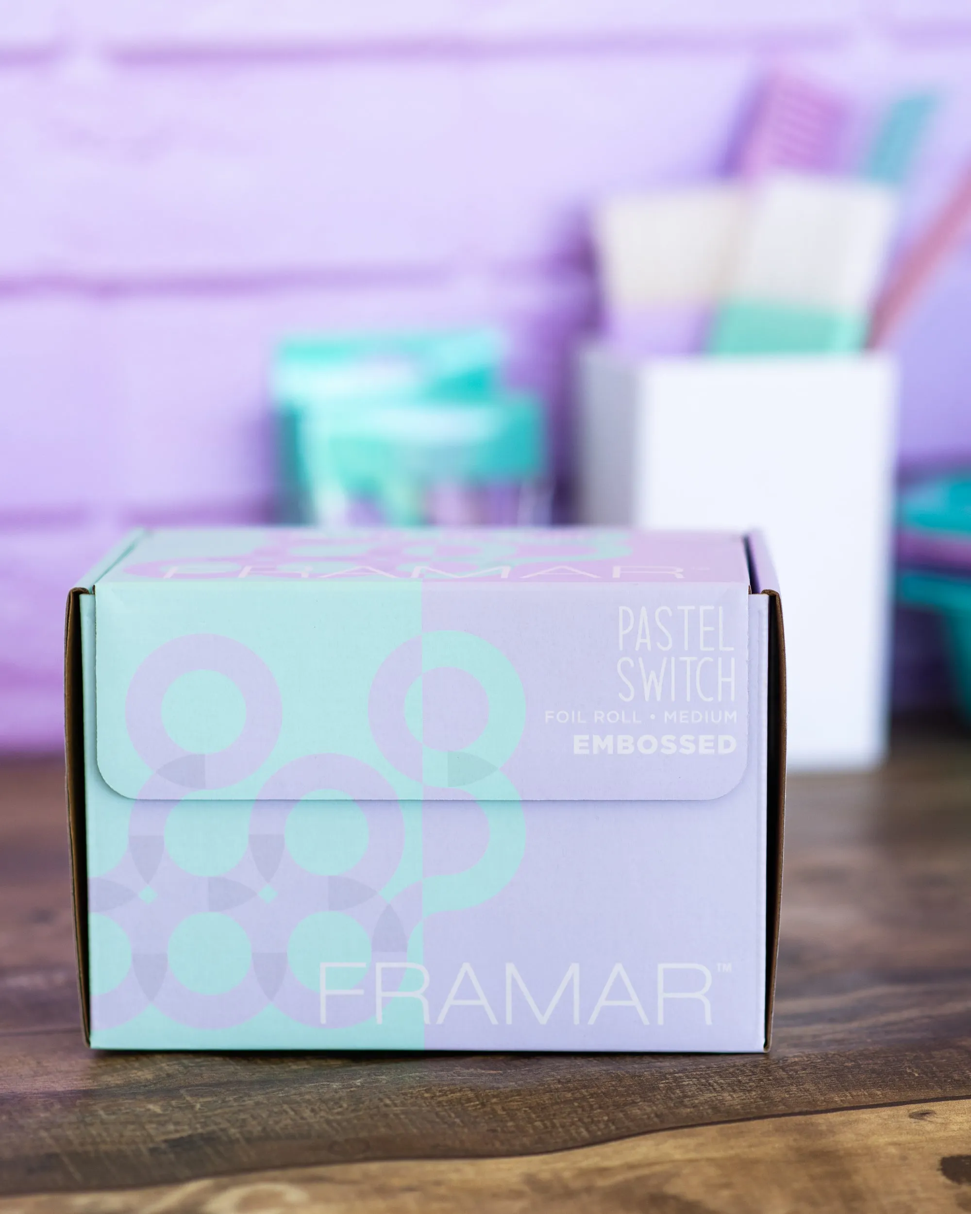 Framar Pastel Switch Embossed Roll Foil 97.5m (320ft) - LIMITED EDITION