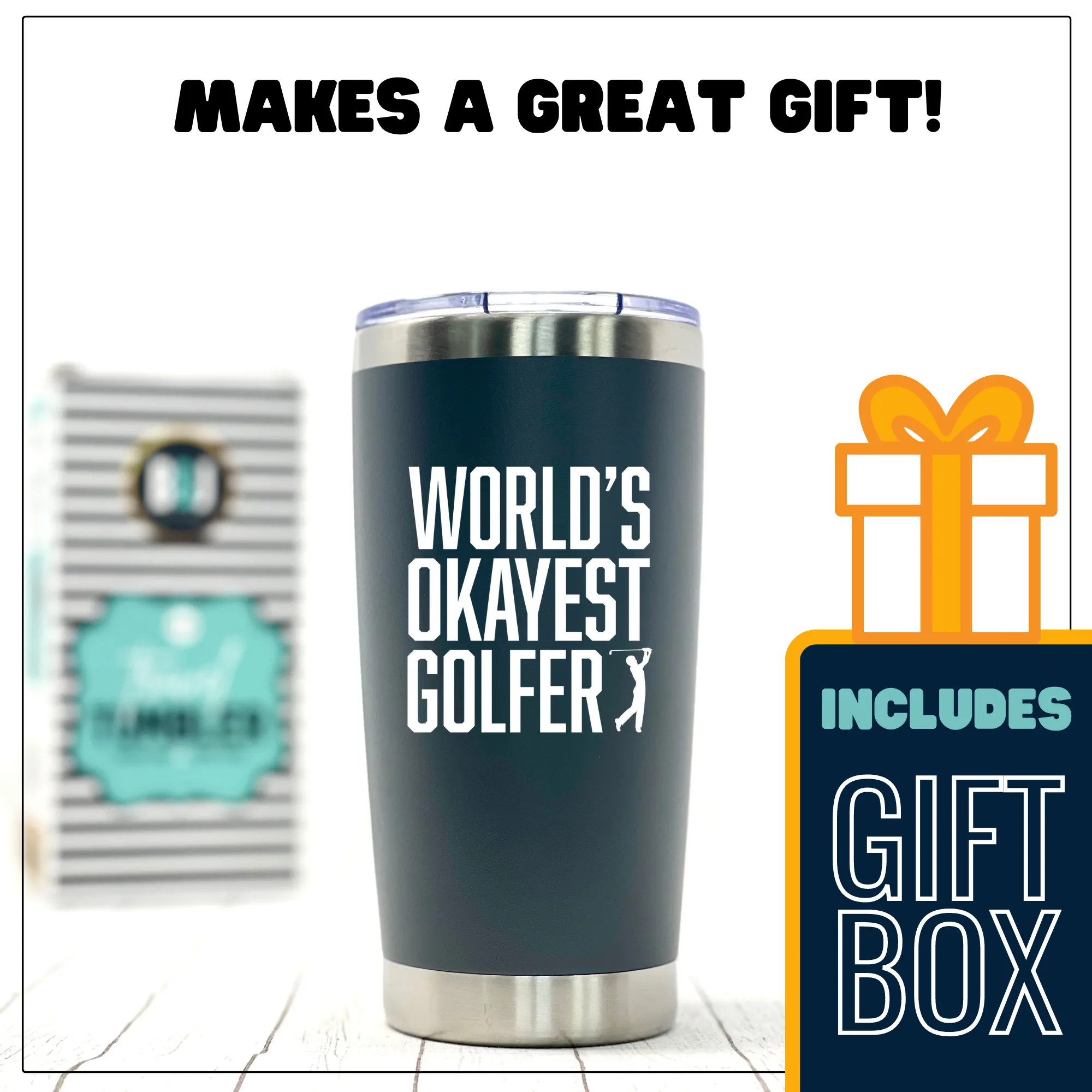 Freakin' Awesome Husband 20 oz Tumbler Gray