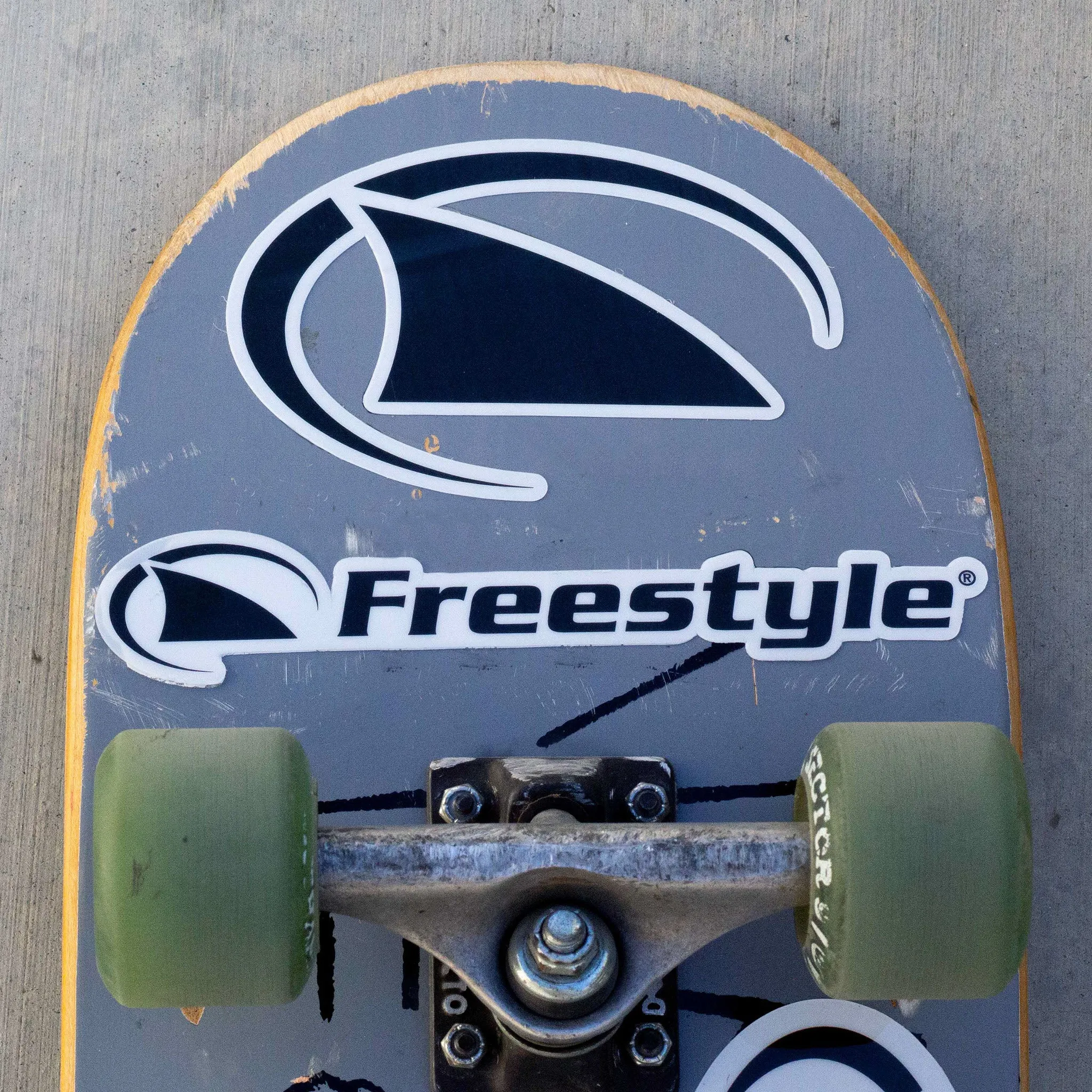 Freestyle/Fin Small Waterproof Decal
