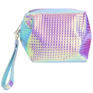 Galaxy Diamond Embossed Cosmetic Bag
