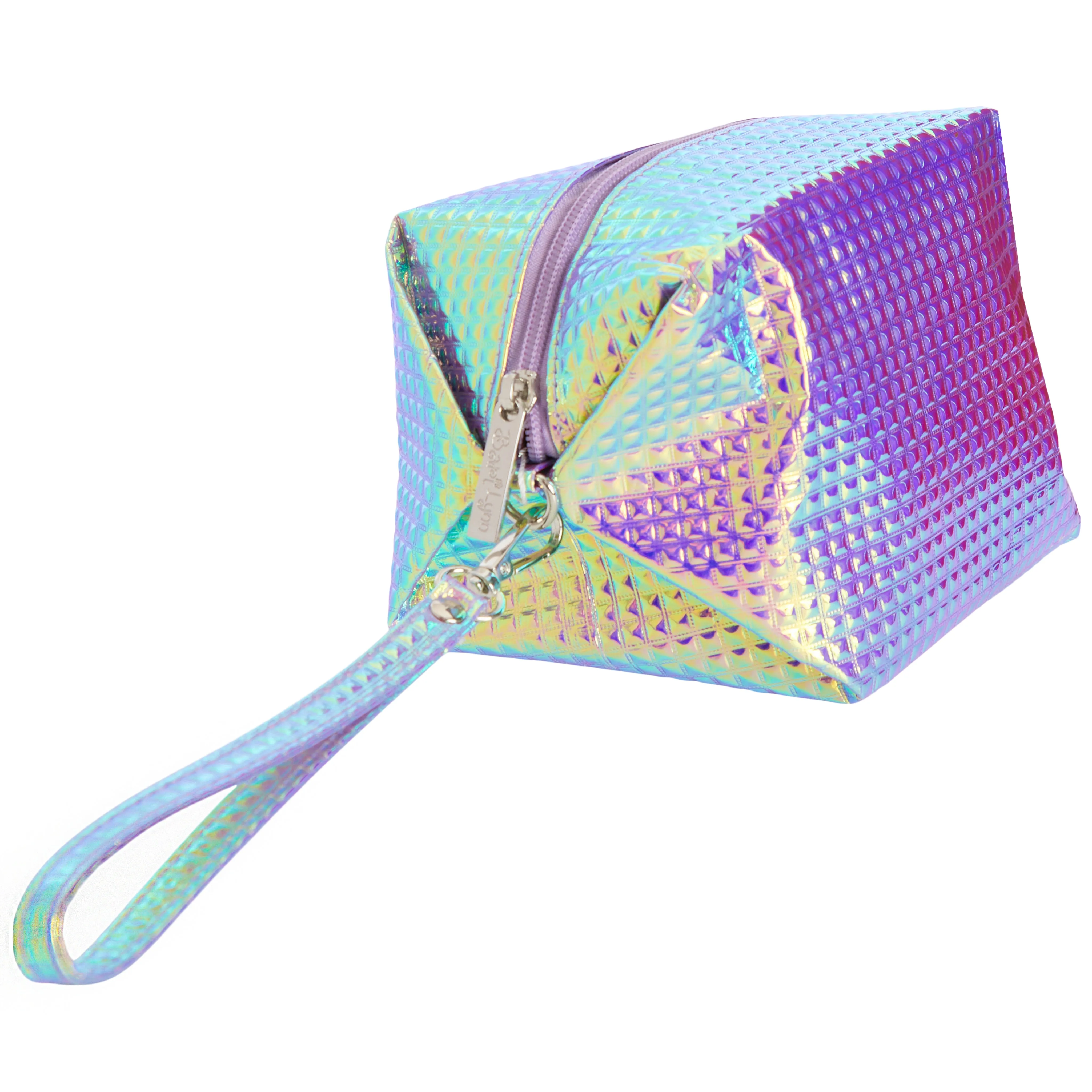 Galaxy Diamond Embossed Cosmetic Bag