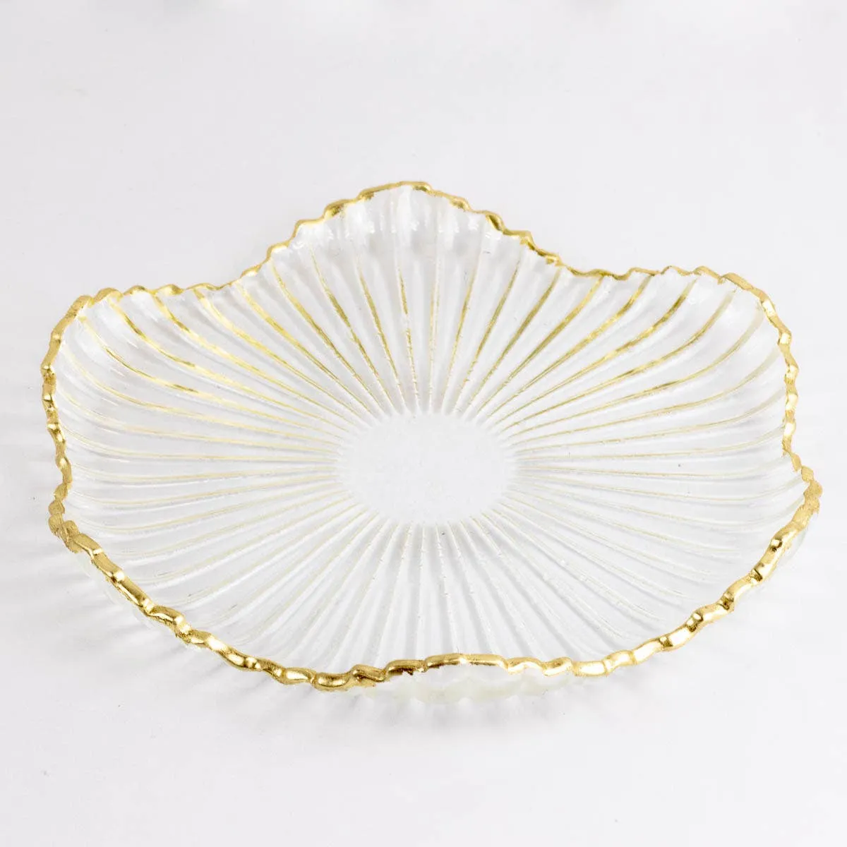 Gatsby Glass Serving Platter - 10.5"