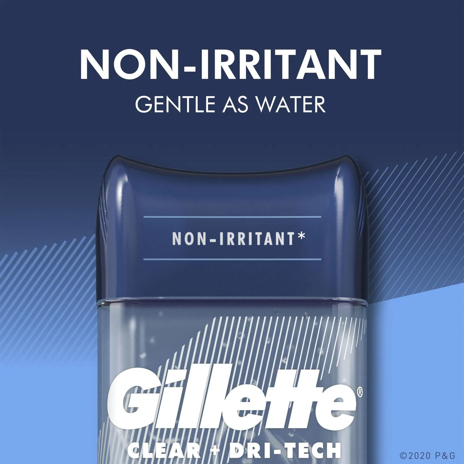 Gel Khử Mùi Nam Gillette Clear Dri Tech Cool Wave 107g
