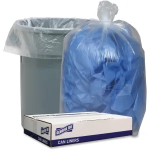 Genuine Joe Clear Low Density 1.1mil Liners