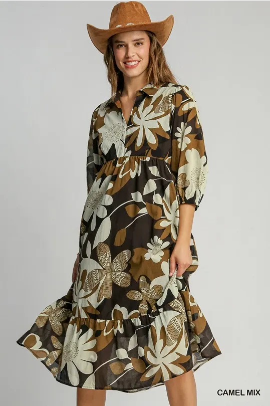 Gerri floral dress